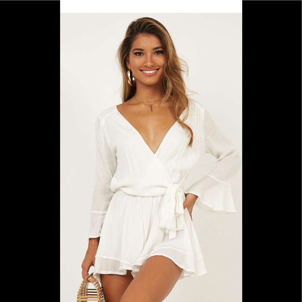 White Romper